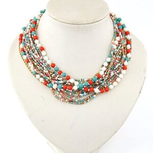 *ARIADNE* Colorful Boho Beads Fashion Necklace